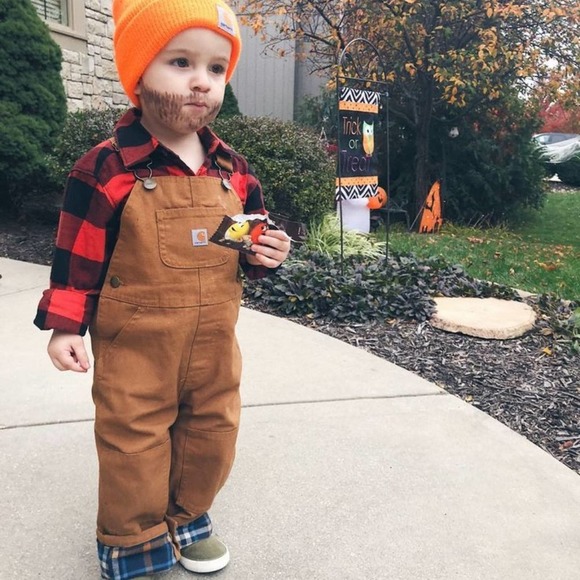 Carhartt Toddler Canvas Bib Overall 